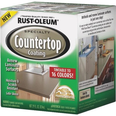 2 Pack Rustoleum Deep Base Satin Laminate Countertop Coating Kit