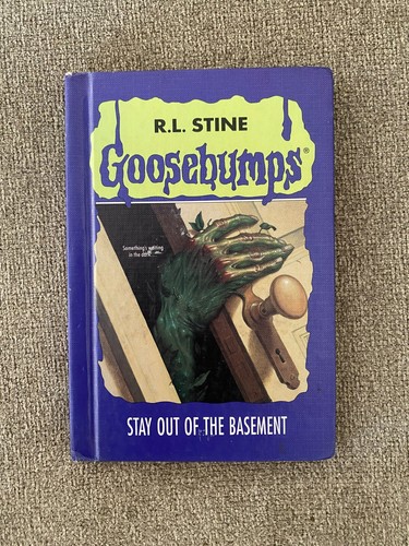 Goosebumps #2 Stay Out Of The Basement Stine Gareth Stevens Hardcover Book G/VG