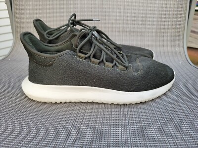 Adidas Womens Tubular Shadow AQ0194 Green Running Shoes Sneakers Size 