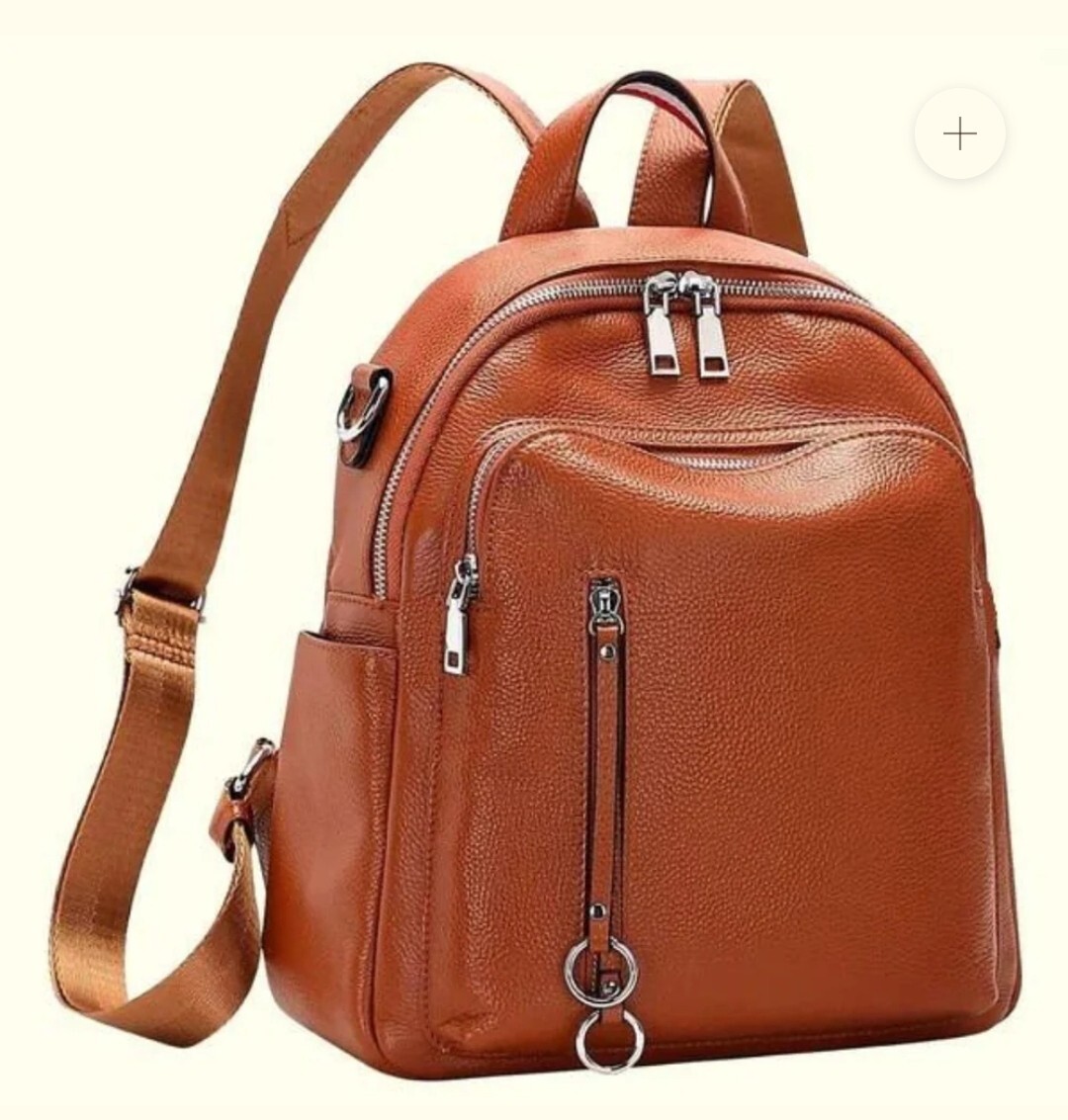 genuine leather backpack women Gem
