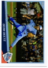 Dean Deetz 2017 Corpus Christi Hooks Signed Card