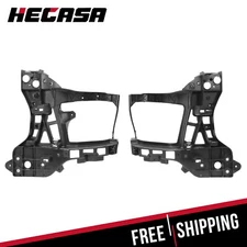 HECASA Pair of Radiator Support Headlight Brackets For 2013-24 20 Ram 1500 2500