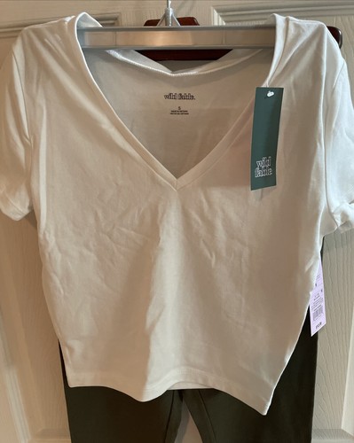 Wild Fable Tops. Lot. Size S, M, XXL. White, Multi-Color & Black. Free Ship. - Picture 2 of 11