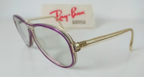 Ray-Ban Vagabond USA B&L Vintage sunglasses purple violet ultra rare 1970 ies - Bild 6 von 13