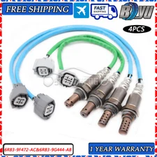 Fit For 2005-2007 Jaguar XJ8 XJR Vanden Plas 4PCS Up+Downstream Oxygen O2 Sensor