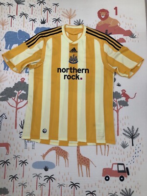 Newcastle United 2009/10 Away Football Shirt Adidas Soccer Jersey