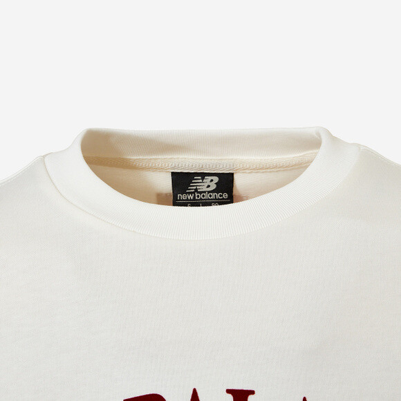 Tシャツ・カットソー New Balance UNI Heritage Short Sleeve Tee 5FT1398 New Balance UNI Heritage Short Tee - Ivory / NBNEE21113 / T