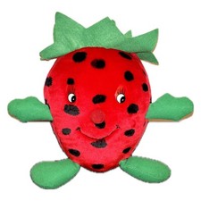 Erdbeere Frucht Stofftier Melaquite Vintage Fruity Plush Toy Geschenk Fruits