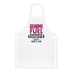 Personalised Grandma Fuel Supports Playtime Chefs Apron Mothers Day Cooking