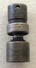 SNAP ON IPF24, 3/8" DRIVE, 3/4” UNIV/SWIVEL IMPACT SOCKET, SHALLOW, 6 POINT.
