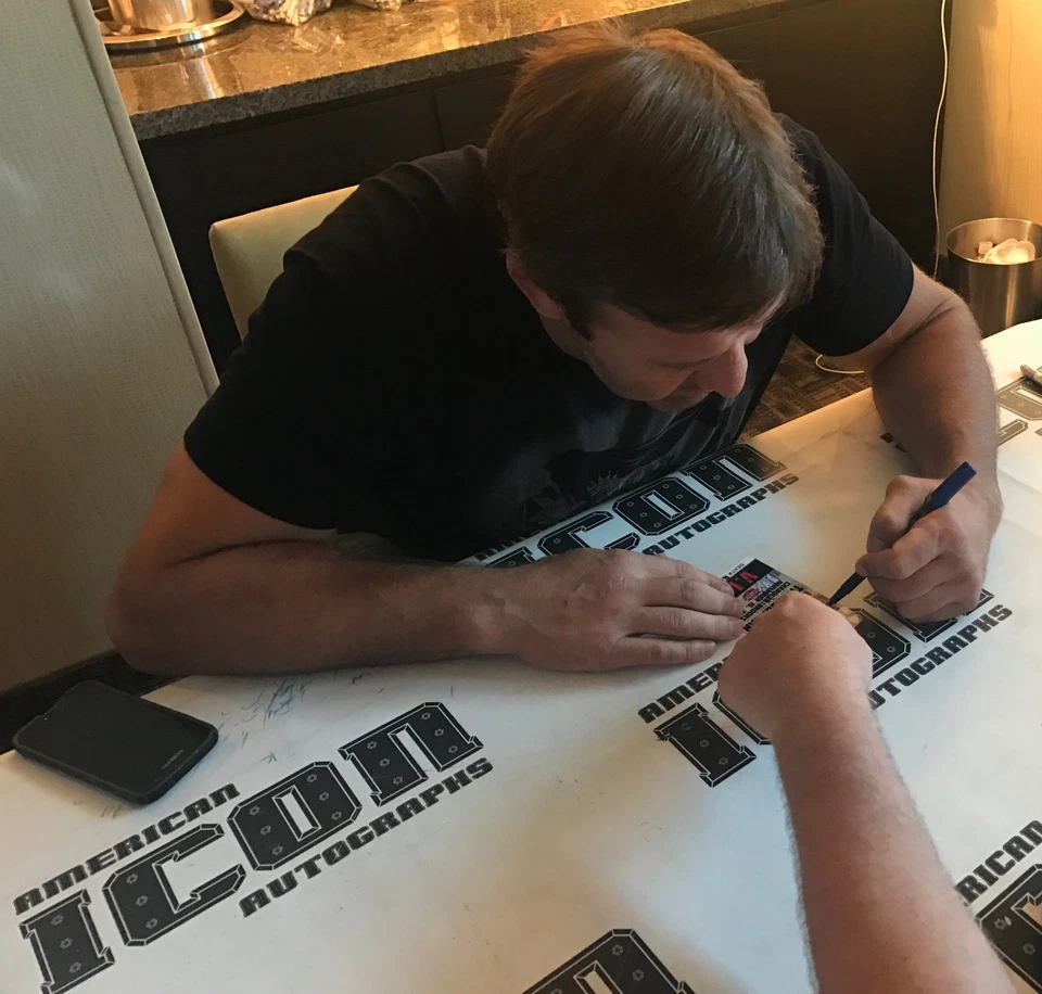 Michael Chandler Tito Ortiz Signed Bellator MMA 131 Official VIP Pass Ticket UFC - Image 3 of 4