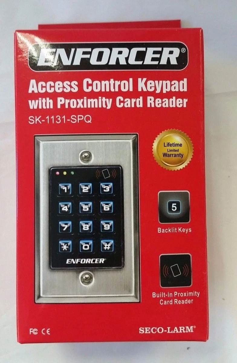 Secolarm Enforcer Access Control Keypad With Proximity, 41 OFF