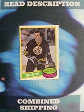 1980-81 O-Pee-Chee Don Marcotte Boston Bruins #336