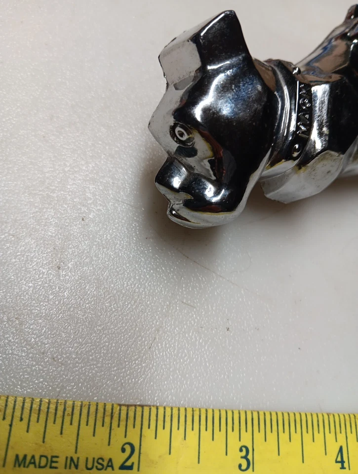 Guardabarros izquierdo Mac Bulldog emblema cromado 4mr2158 Foto 3 de 4