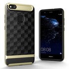 Etui na telefon komórkowy Huawei P10 Lite Cover Backcover Case Etui 3D Pryzmat Design Złote Nowe