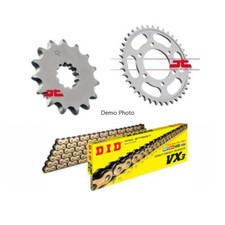 FITS SUZUKI TSR125 1990-1996 JT / DID VX HEAVY DUTY GOLD CHAIN SPROCKET KIT SET