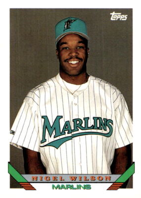 1993 Topps #426 Nigel Wilson - Florida Marlins | eBay