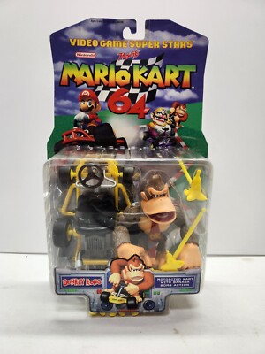 Toy Biz Mario Kart 64 Donkey Kong Action Figure 2000 Nintendo Vintage Very  Rare!