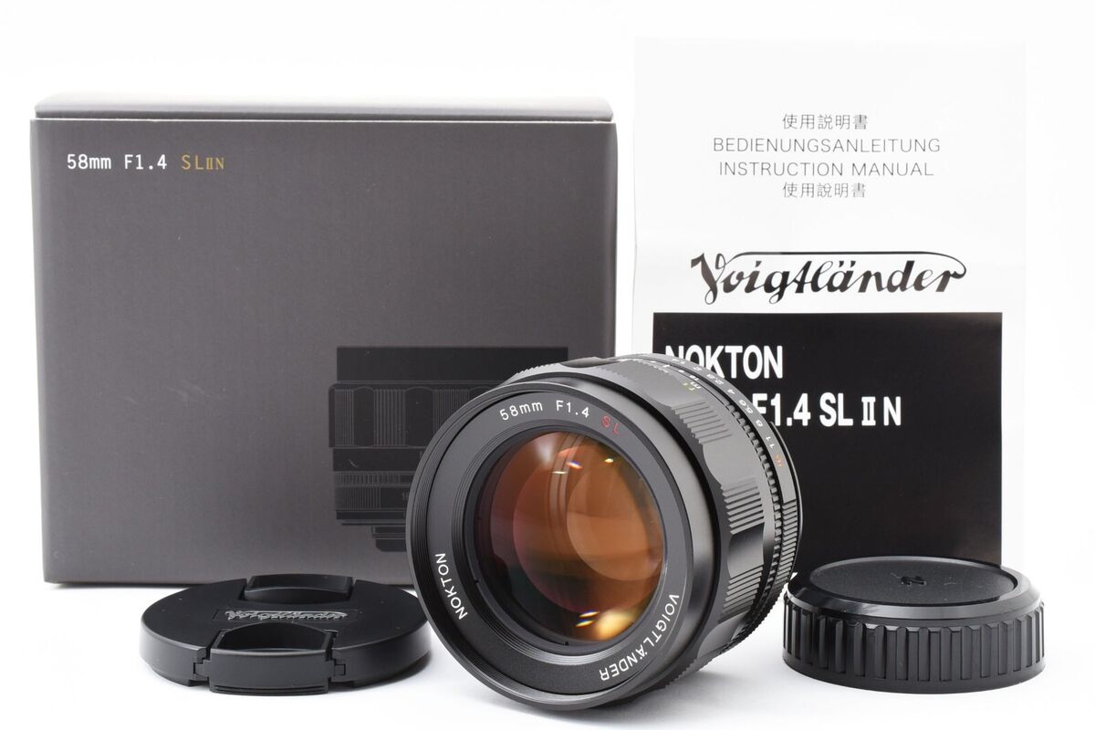 Voigtlander NOKTON 58mm f/1.4 SL II N for NIKON Ai-S [Mint Voigtlander NOKTON 58mm f/1.4 SL II N for NIKON Ai-S [Mint