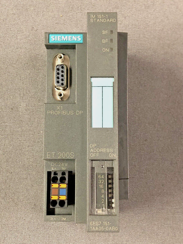 Siemens 6ES7151-1AA05-0AB0 SIMATIC DP Interface module IM 151-1 Std. for ET 200S - Picture 2 of 4