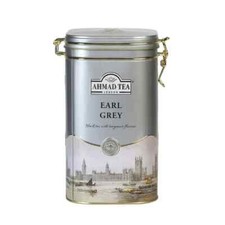 Ceylon Ahmad Tea Earl Grey Tea Hinged Caddy 450g