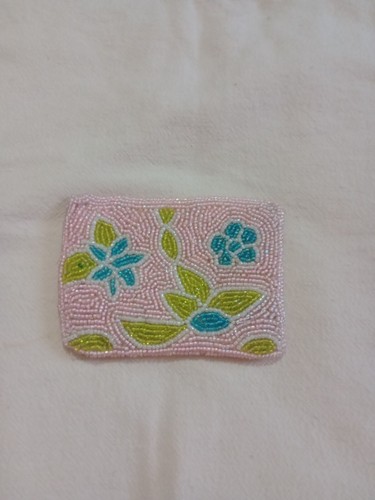Beaded Small Card Holder - Picture 2 of 7
