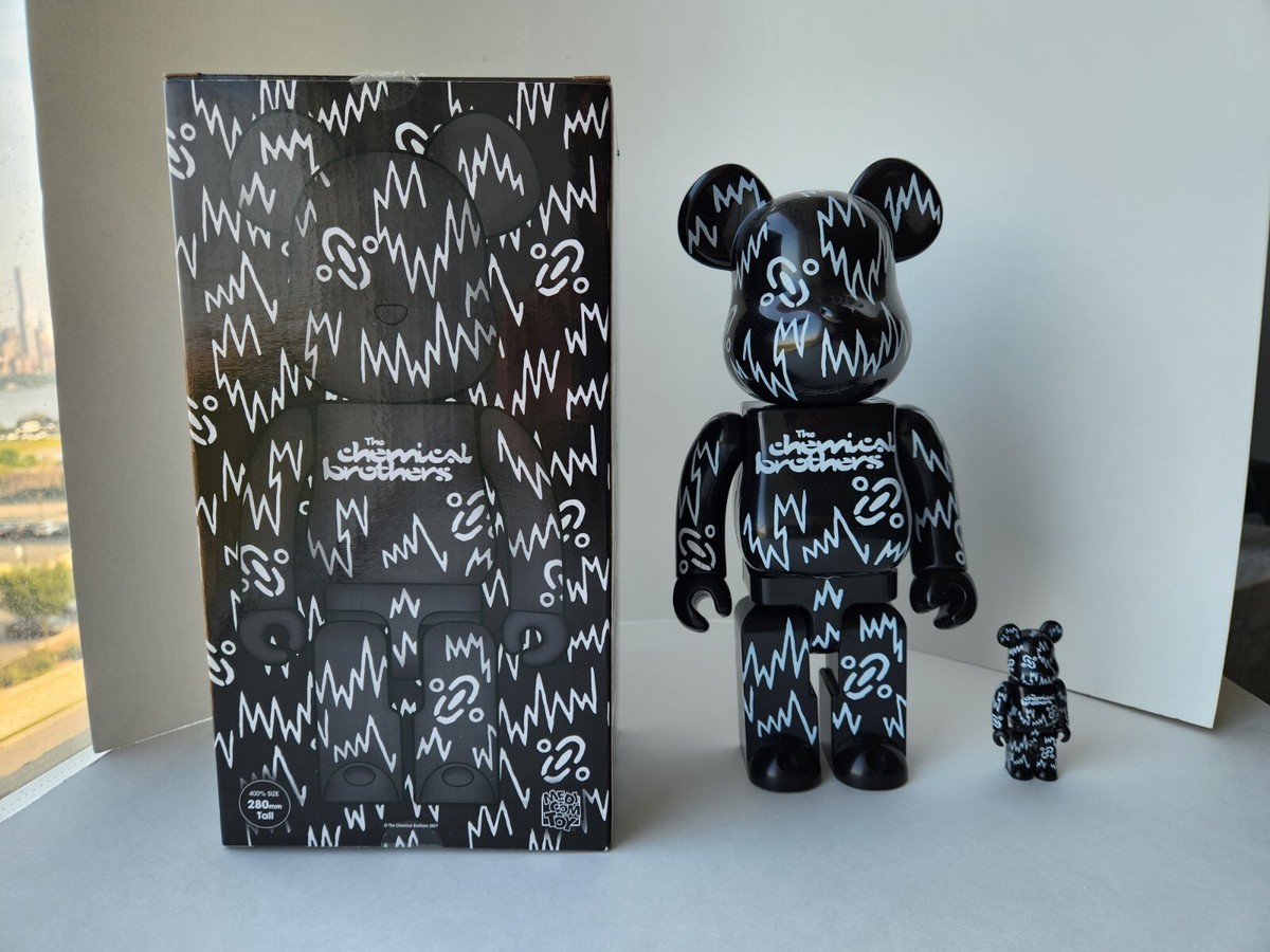 Bearbrick 100% And 400% Chemical Brothers | eBay