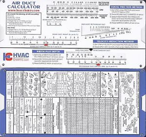 Hvac Duct Sizing Chart