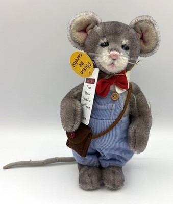 Charlie Bears Town Mouse Retired Limited Edition Bear - 2018 Minimo Collection