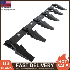 48"/59"/72" Bucket Tooth Bar Fork Attachment Teeth for Tractor Bucket Skidsteer