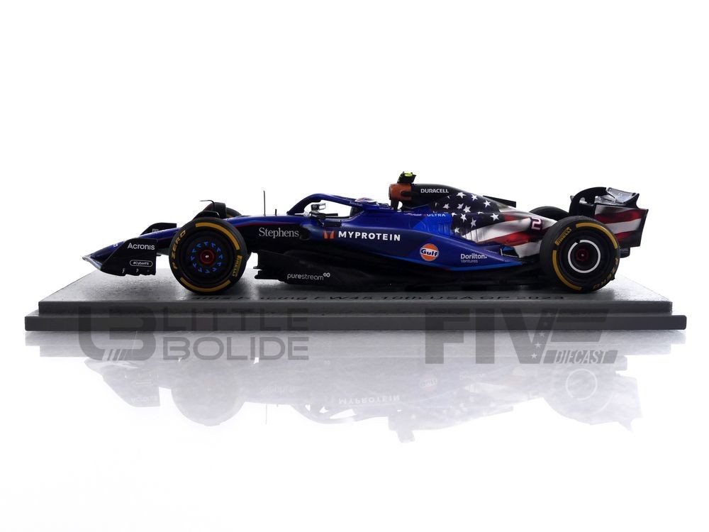 スパーク 1/43 ウィリアムズ FW45 アルボン　2023ラスベガスGP 楽天市場】スパーク 1/43 ウィリアムズ FW45 ラスベガス