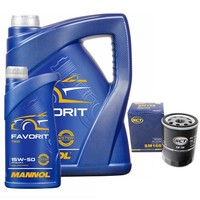 MotoröL Set 15W50 API Sl/ CF-4 6 Liter + ÖLfilter FüR Mitsubishi Colt VI Smart
