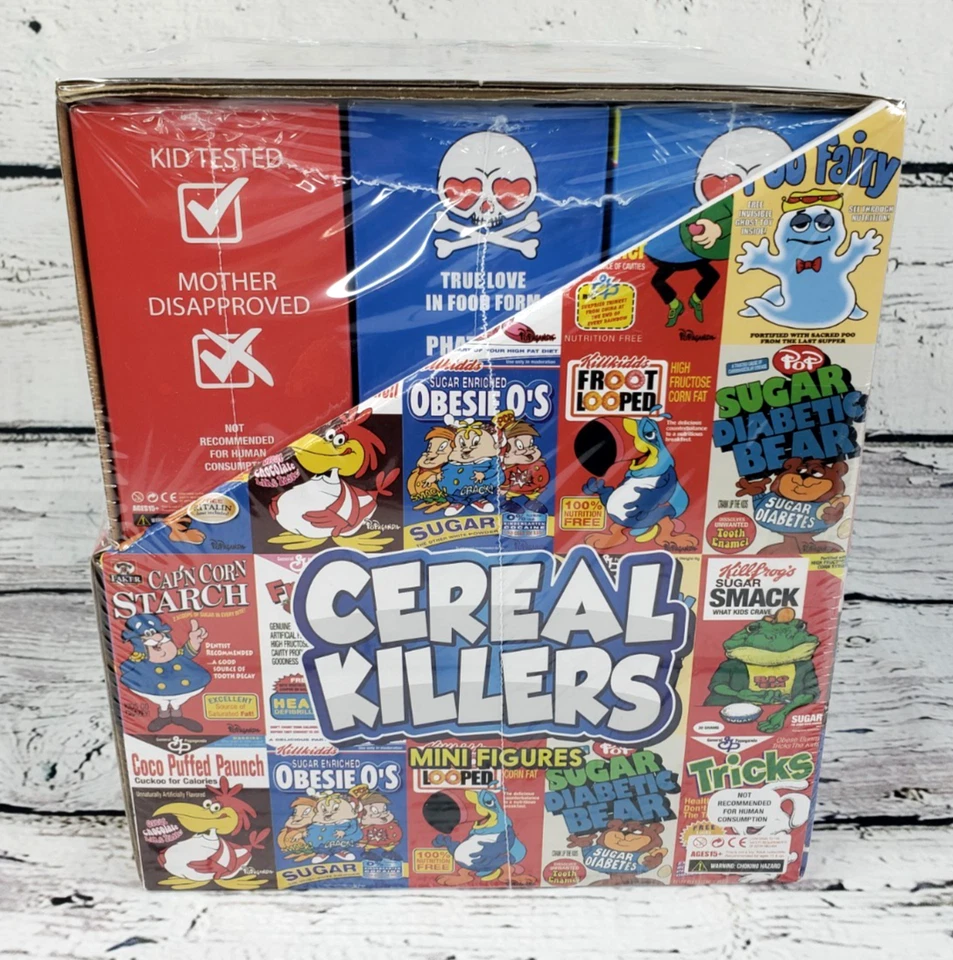 Ron English Popaganda Cereal Killers 3" Full Sealed Case - 12 Mini Figures - Image 3 of 4