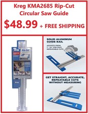Kreg Rip-Cut KMA2685 24 Precision Saw Guide W...