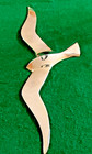 Vtg 2 Brass Seagull Wall Hangings Decor Sculpture MCM Coastal Nautical Birds — photo 7