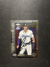 2025 Topps Pro Debut - Chrome Cooper Pratt #PDC-5 (RC) IP Autograph