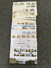 Job Lot of 48 Channel Islands Jersey First Day Covers FDC's 1969 - 2018 Lot #P25