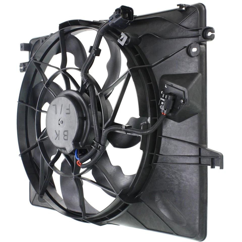Radiator Cooling Fan For 2013-2014 Hyundai Genesis Coupe 2.0L Engine Single Fan - Image 2 of 4