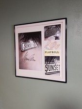 Sunset Blvd Glenn Close Signed Autographed Promotional Playbill and Ephemera