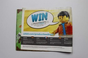 LEGO&reg; Minecraft 21114 The Farm Instruction Manual Only!