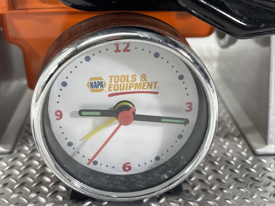 NAPA Tools Hemi Pro Street Engine Desk Clock Multicolor Automotive Analog READ - Image 4 of 4