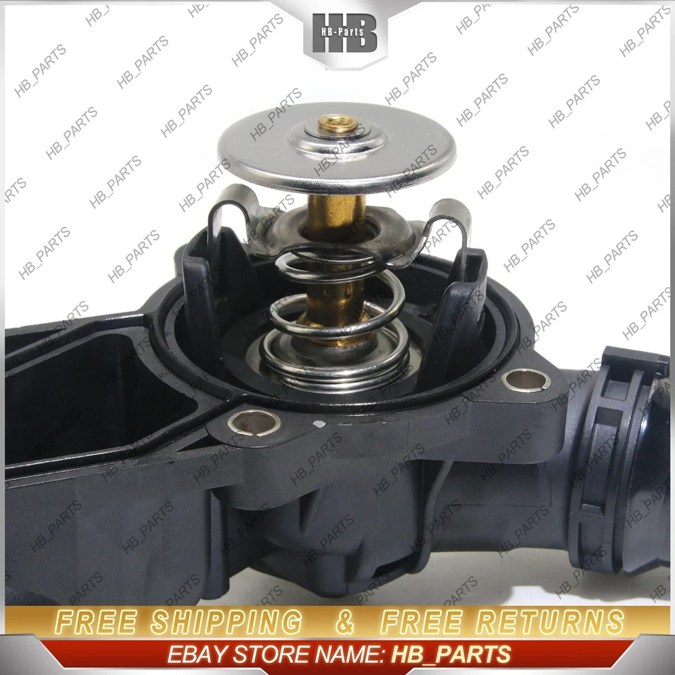 Thermostat & water pump for BMW E38 E39 E46 E53 E61 E65 E60 E66 E83 E85 Z3 - Image 4 of 4