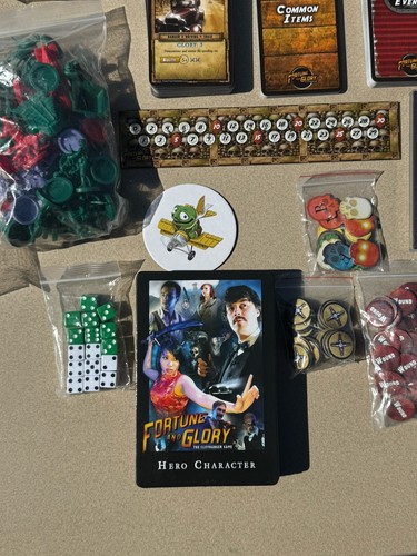 Fortune and Glory: The Cliffhanger Game (Flying Frog Boardgame) Complete GUC - Picture 9 of 10