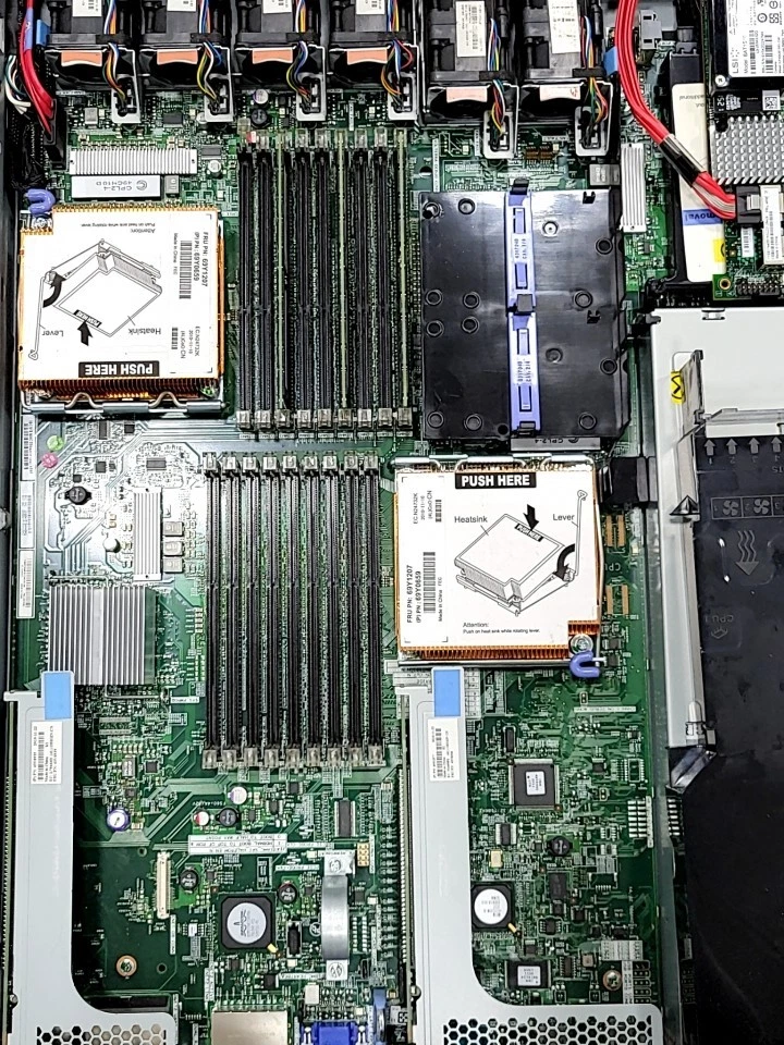 IBM SYSTEM X3550 M3 7944 AC1 Server 2*INTEL XEON X5680 12GB SEE NOTES - Image 4 of 4