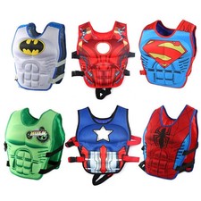 Child Life Jacket Swimming Kids Floating Swim Zip Vest Buoyancy Aid Jacket