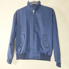 Vintage Warrior Coat / Jacket, Navy Blue, Lined, Pockets, Lined, Size M