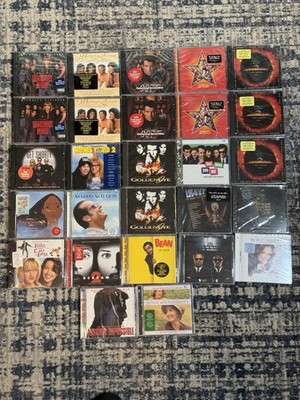 Lot Of 32 Sealed & Open Motion Picture Soundtrack CD’s Armageddon Wayne ...