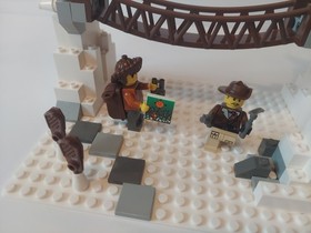 LEGO #7417 ORIENT EXPEDITION TEMPLE OF MOUNT EVEREST COMPLETE BOX & INSTRUCTIONS