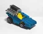 Vintage Matchbox Lesney 1-75 Superfast #42 Tyre Fryer in Metallic Blue - VGC