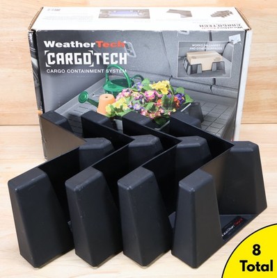 Weather Tech Cargo Trunk Cargo Blocks Containment System 8CTK1 (Set of 8)